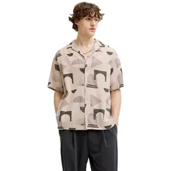 Chemise à Manches Courtes Abstract Print Moonbeam M