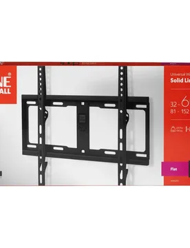 Wm4411 Support Mural Pour Tv 32-60 Pouces 100kg Black One Size unisex - One For All - FashionsVida