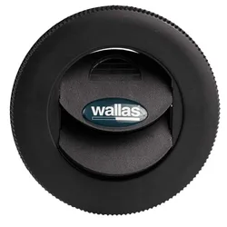 Outlet Cover Vent 75 Mm Black One Size unisex