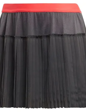 Match Code Skirt Grey Six / Shock Red L - Adidas - FashionsVida