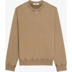 Zadig & Voltaire - Sudadera sin capucha de hombre de cuello redondo con personalización en la espalda