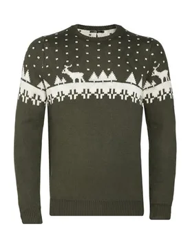 Pullover Hombre Verde L,M,XL Hombre - Griffai - FashionsVida