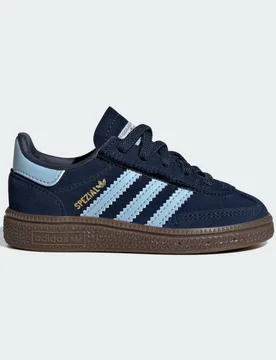 Scarpe Handball Spezial Comfort Closure Elastic Lace Infant 26 1/2 Collegiate Navy / Clear Sky / Gum - Adidas - FashionsVida