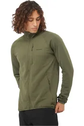 Essential lightwarm forro polar hombre Verde (L)