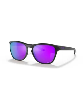 Sonnenbrille Manorburn Matte Black Prizm Violet schwarz - Oakley - FashionsVida
