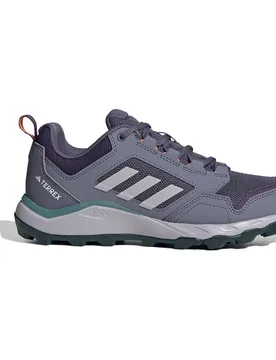 Tracerocker 2 Trail Running Shoes Aurora Plum / Glory Grey / Semi Impact Orange UK 7 Women - Adidas - FashionsVida