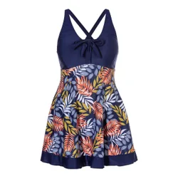 Badekleid „Mona“ blau XL Damen
