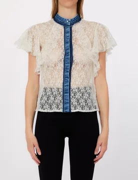 CAMICIA WILD LACE female - 40 - FashionsVida