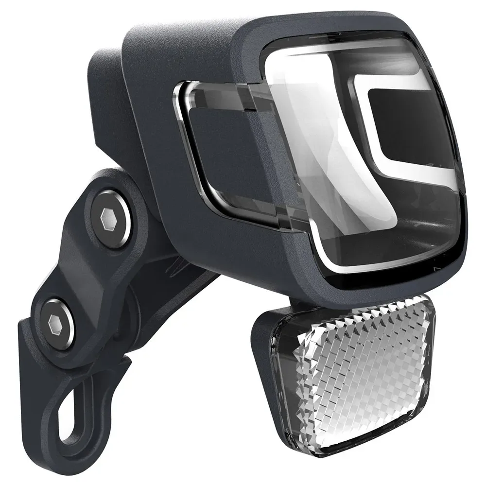 Fanale Anteriore Dlux 120 E+ Black - CONTEC - FashionsVida