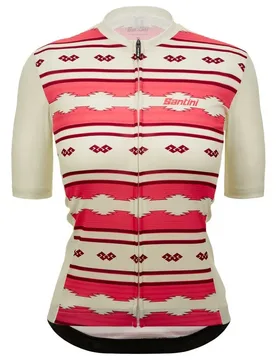 Maillot à Manches Courtes Pendelton - Santini - FashionsVida