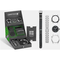 Reloj de hombre DS+ C0414071905100 automático de acero gris