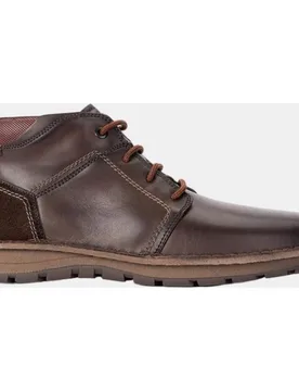 Botas de hombre de piel con suela extraligera y plantilla extraíble - Pikolinos - FashionsVida
