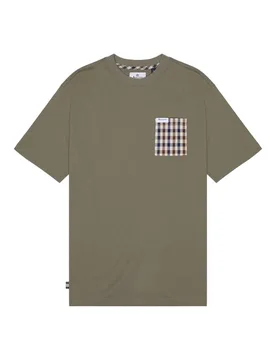 T-shirt Uomo ICON TS009 06 GREEN - Aquascutum - FashionsVida