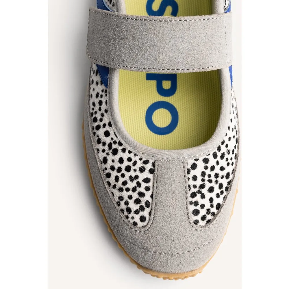 Bailarinas deportivas piel animal - Gioseppo - FashionsVida