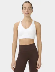 Power Pulse Medium Support Sports Bra XS-XL Soft White female