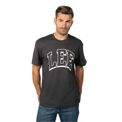 T-shirt à Manches Courtes Varsity Black S