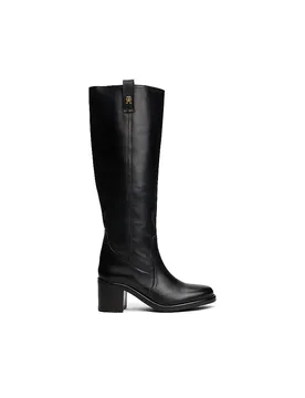 Lederstiefel schwarz 36 Damen - Tommy hilfiger - FashionsVida