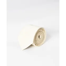 Corbata soft lisa de hombre