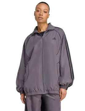 Adicolor Women Track Tops - Grey - Size M (12-14) - Poly Mesh - Grey - Size: Medium - Adidas - FashionsVida