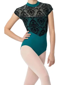 Justaucorps à Manches Courtes Manilacrem Seaweed 2XL - Intermezzo - FashionsVida