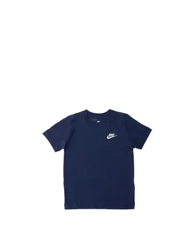 Nike T-shirt girocollo BLU NAVY S - Nike - FashionsVida