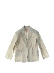 Blazer monopetto AVORIO XXL