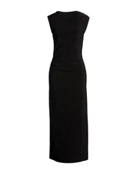 Maxi-Kleid Damen Schwarz 34,36,38,40,42 Damen