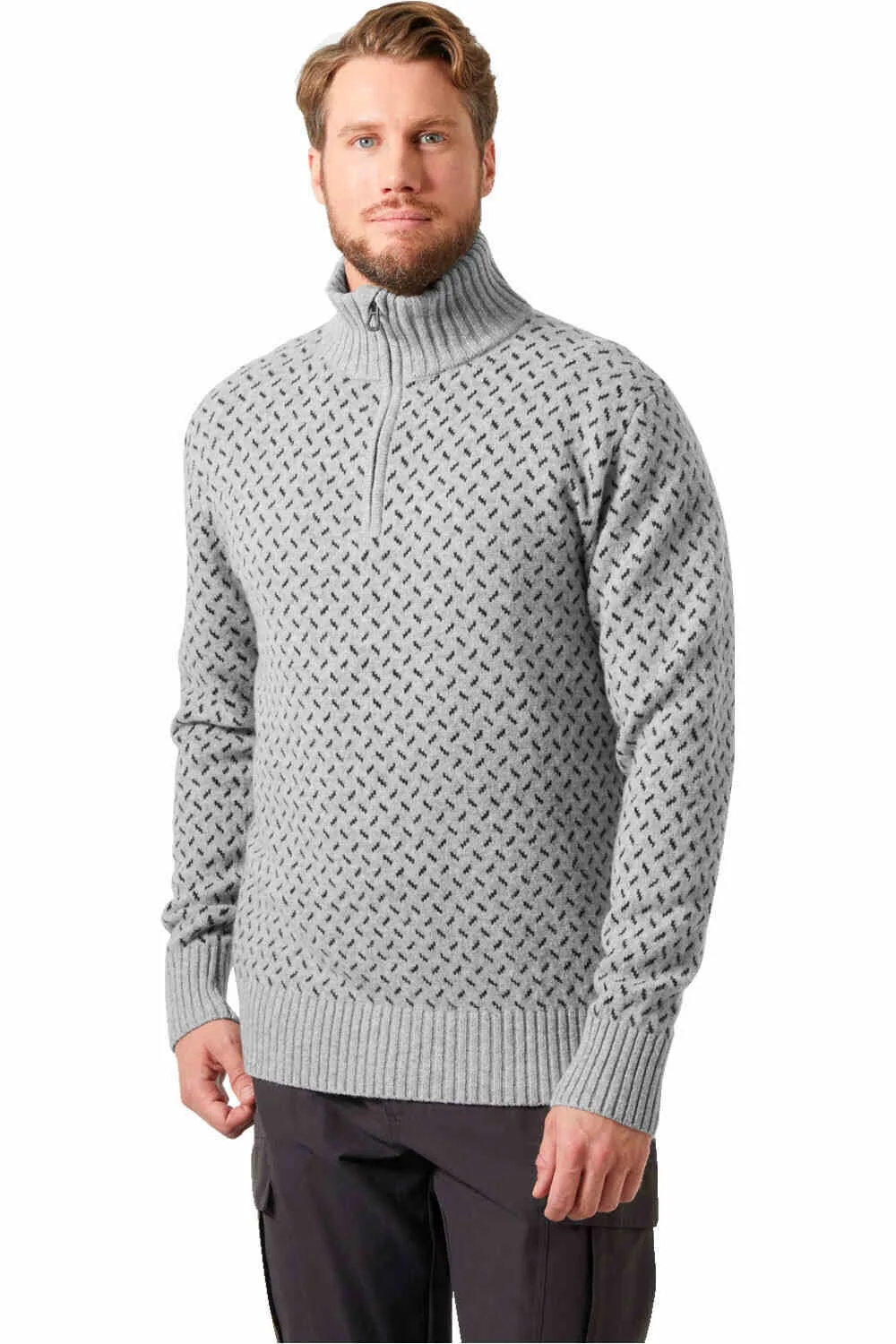 Arctic icelander jersey hombre Gris (S) - Helly Hansen - FashionsVida