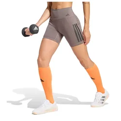 Leggings Courts Optime Workout 3 Stripes 6´´ Charcoal L