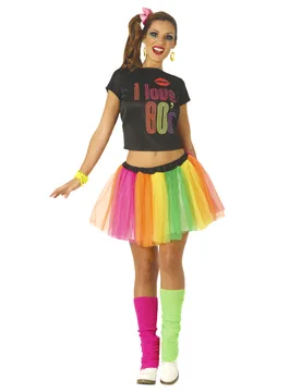 Er-Jahre-Kostüm Bad-Taste für Damen bunt - female - FIESTAS GUIRCA, S.L. - FashionsVida