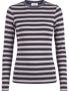 T-shirt - 480649 - Beige/Grigio - Niu - FashionsVida