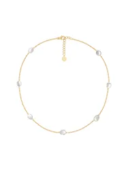 Halskette PERLA NECKLACE MULTI Gold gold damen