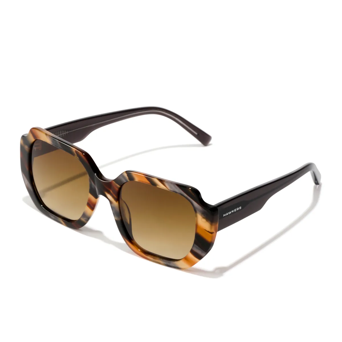 Gafas de sol Ginza - Brown Savage Peanut Butter - Hawkers - FashionsVida