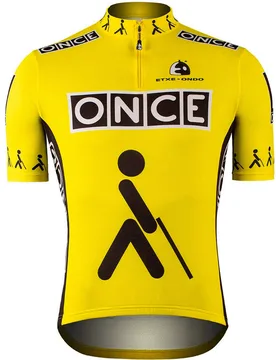 Once maillot manga corta hombre Amarillo (L) - Etxeondo - FashionsVida