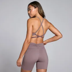 Sujetador deportivo con tirantes Tempo para mujer de MP - Moca - L