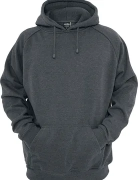 Kapuzenpullover - Blank Hoody - M bis 5XL - für Männer - Größe 3XL - charcoal - Männer - male - Urban classics - FashionsVida