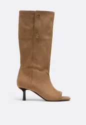 Stiefeletten mit Absatz BEIGE 39
