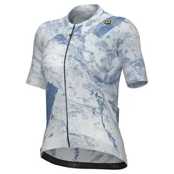 Maglia A Maniche Corte Pr-e Marble Light Blue