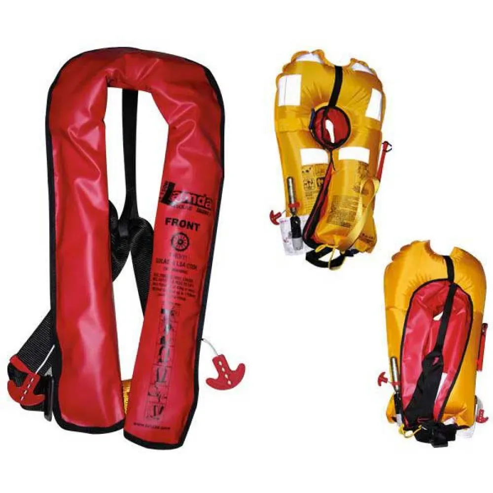 Lamda Solas 150n Automatic Life Jacket Red One Size unisex - Lalizas - FashionsVida