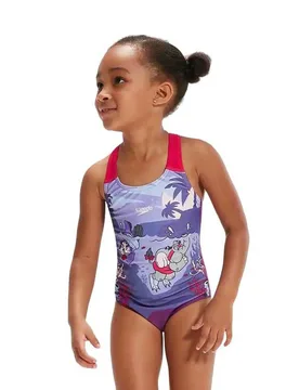 Maillot De Bain Learn To Swim Printed Racerback - Speedo - FashionsVida