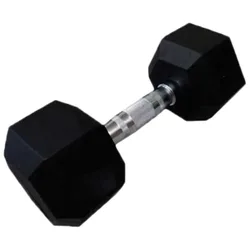 Haltère Hexagonale 35kg Black One Size