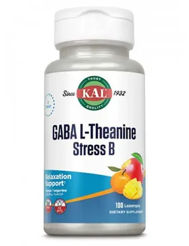 Compresse Gaba L-theanine Stress B Vitamins 100 Unità - KAL - FashionsVida
