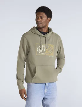 River Mens Hoodie - Green - Green - Size: XS - Animal - FashionsVida