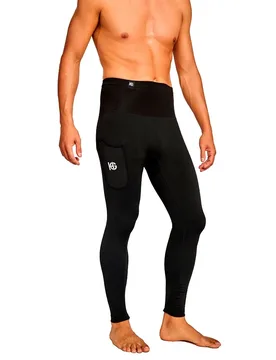 Sport Hg Leggings Silver C Black S - Sport Hg - FashionsVida