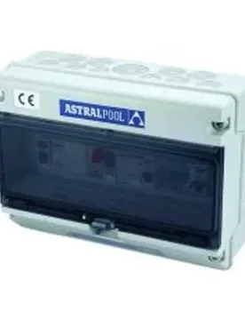 Type C Control Box For Pumps Overload Protection And Underwater Light With Differential Protection White / Black One Size unisex - Astralpool - FashionsVida