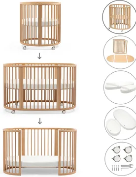 Pack Completo ® Sleepi™ Natural - Stokke - FashionsVida