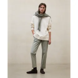 Sudadera de mujer, con cuello redondo