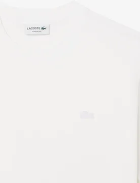Camiseta de hombre de piqué de algodón pima en de manga corta - Lacoste - FashionsVida