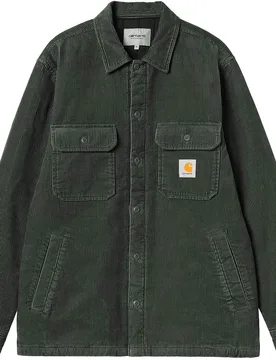 Surchemise en velours côtelé - Whitsome Shirt Jacket Raven en Coton - Taille M - Noir - Carhartt WIP - FashionsVida