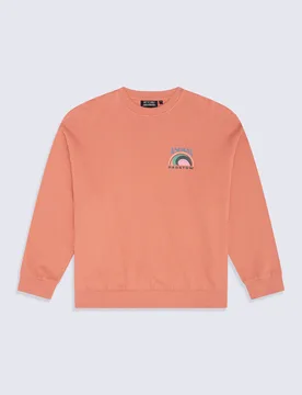 Dakota Women's Padstow Sweatshirt - Pink - Pink - Size: M - Animal - FashionsVida